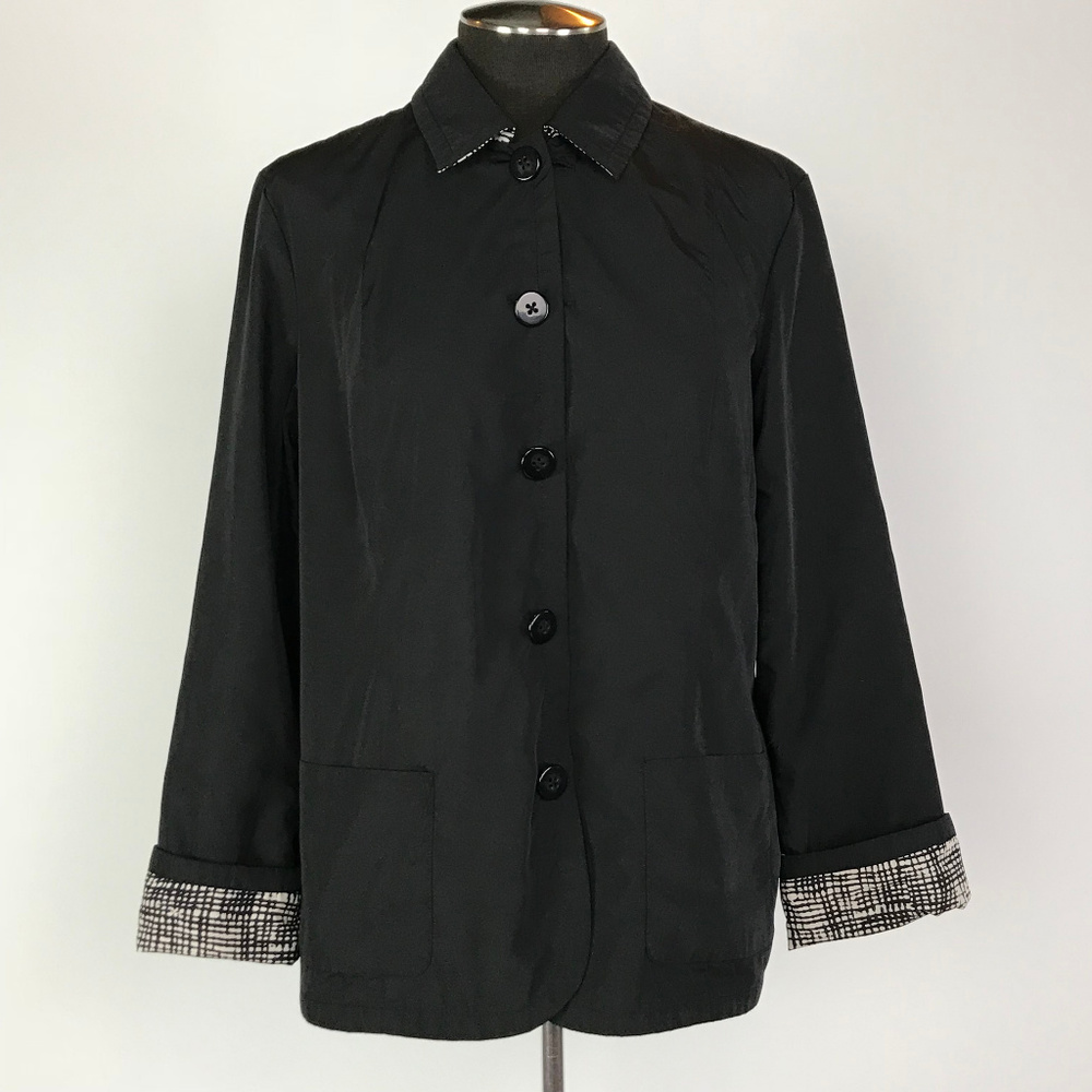 Coldwater Creek size 12 reversible jacket - Picture 3 of 5